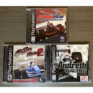 PS1 Formula 1 CIB Lot - Newman/Haas Racing, All Star Racing 2, Andretti Racing